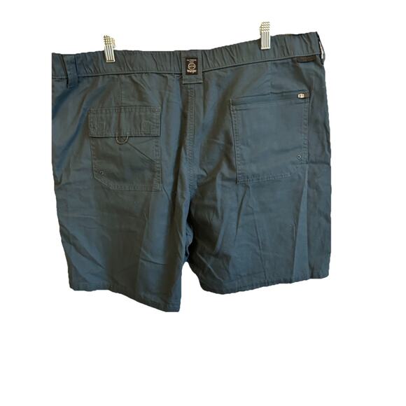 NWT Wrangler Utility Shorts 40 All Terrain Gear Performance Navy Blue Gorpcore - Picture 2 of 10